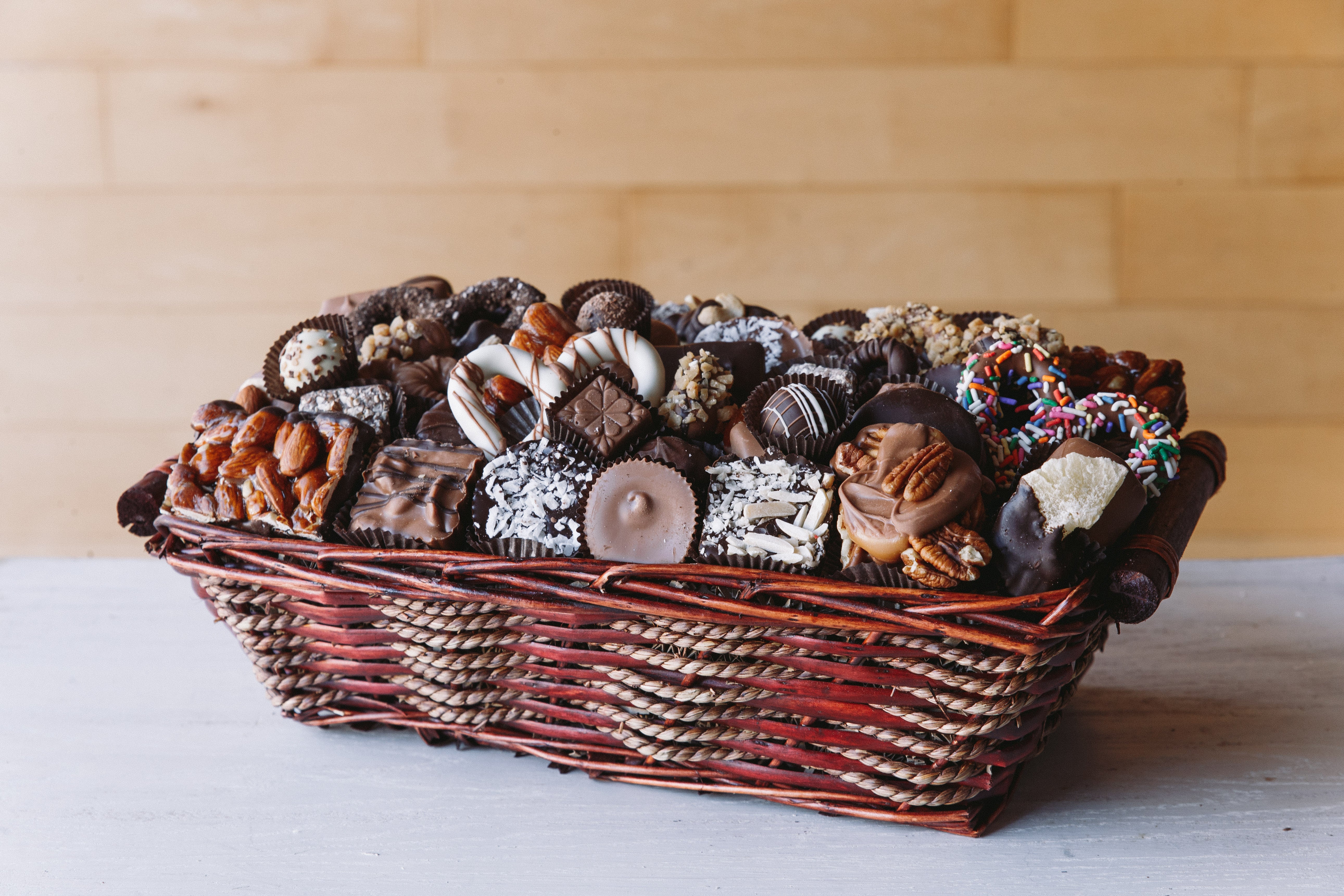 Order our vegan chocolate gift basket. — Sweet Vegan Chocolates